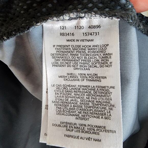 Columbia Kids Black / Gray Full Zip Windbreaker | Kids L (14/16) - Picture 11 of 11